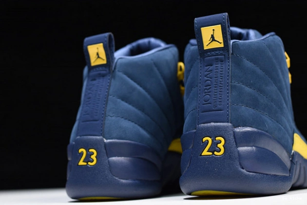 Reps bq3180-407 air jordan 12 michigan 0513